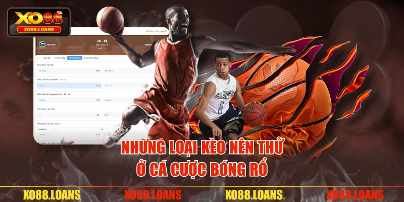 Những loại kèo nên thử ở cá cược bóng rổ